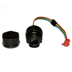 91342- S6 style bulkhead (M14 thread) with 4-pin MicroMatch connector